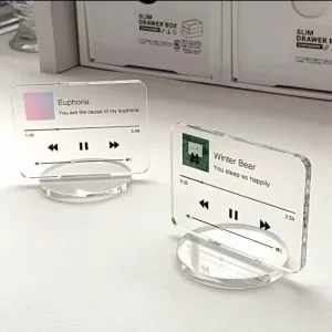DIY Transparent acrylic sheet
